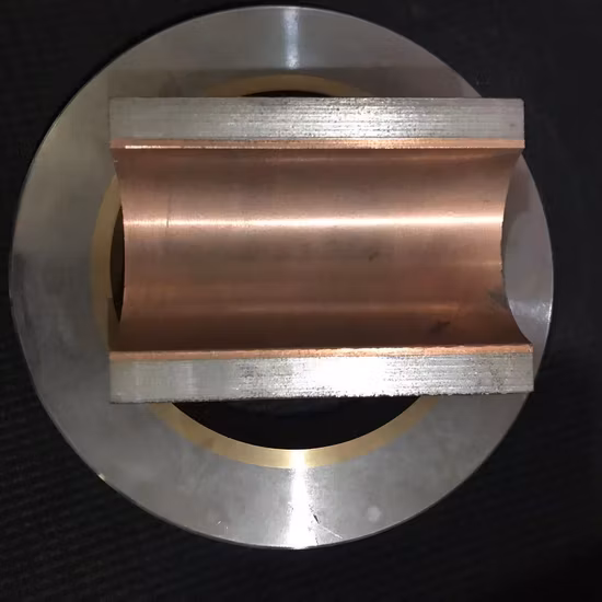 Bucha de bronze de bronze de fundição centrífuga com usinagem CNC