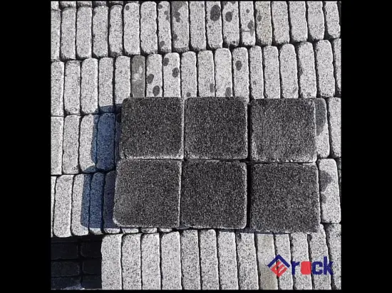 Aprimorar telhas de pedra de pavimentação de calcário azul para pavimentadoras Paito
