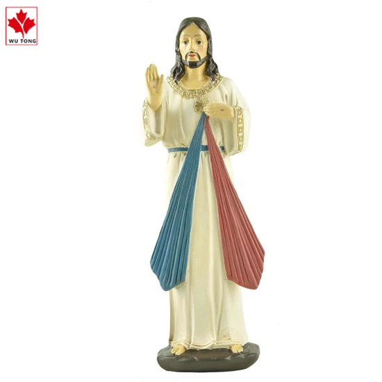 Artesanato em resina personalizada Estátuas religiosas da Virgem Maria